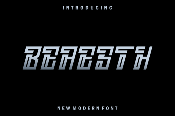 Beaesth: A Classy Display Font for Thoughtful Branding