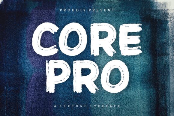 Core Pro: A Grungy Display Font That Makes Your Headlines Stick