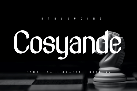 Cosyande: A Display Font That Feels Like Home