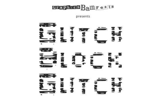 Glitch Block Glitch: A Display Font with Deliberate Distortion