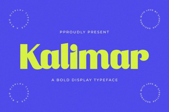Kalimar: A Modern Serif Display Font for Digital Branding