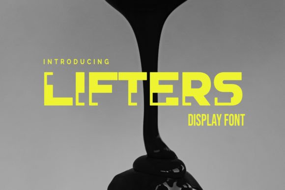 Lifters: A Modern Display Font for Digital Branding
