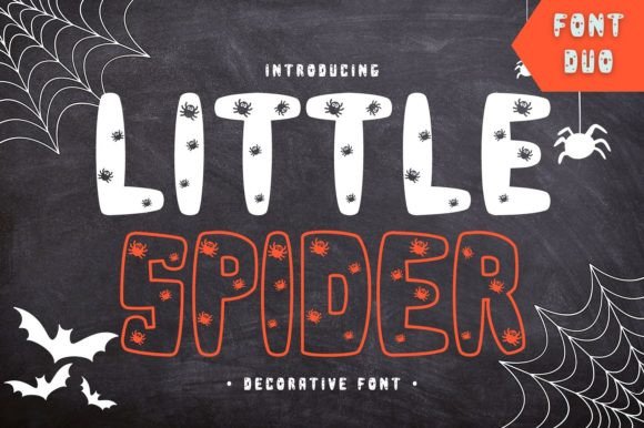 Little Spider: A Display Font That Delivers Halloween Energy—Without the Gimmicks