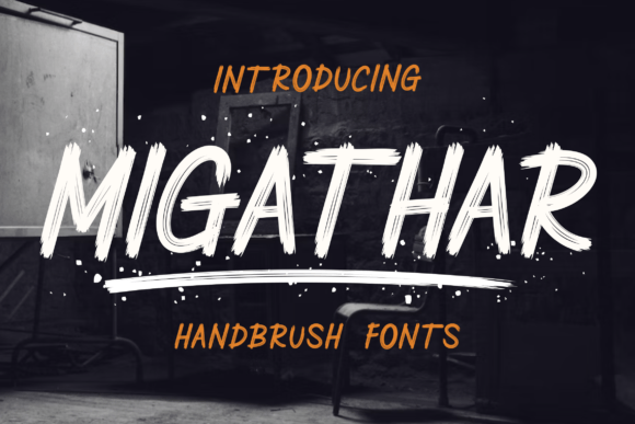 Migathar: A Bold Display Font for Scroll-Stopping Brand Content