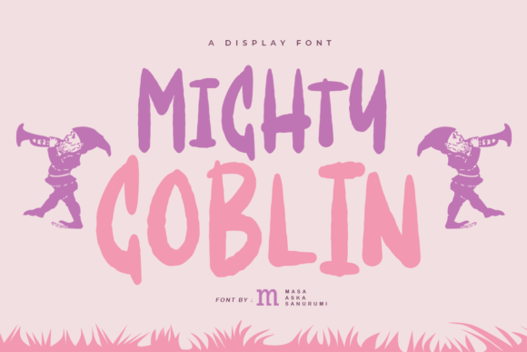 Mighty Goblin: A Spooky-Perfect Display Font for Handmade Creators