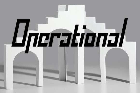 Operational: A Fresh Display Font for Modern Web Projects