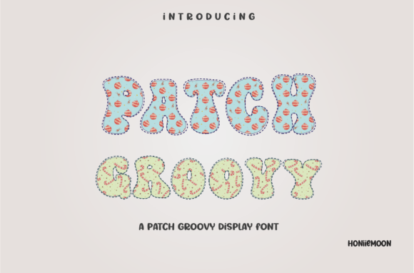 Patch Groovy: A Playful Display Font That Lifts Your Digital Brand