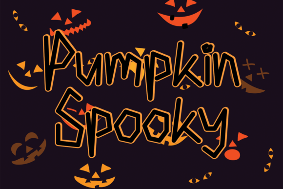 Pumpkin Spooky: A Display Font That Grabs Attention—Fast