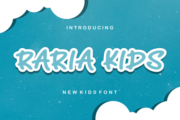 Raria Kids: A Display Font That Feels Like a Gentle Smile
