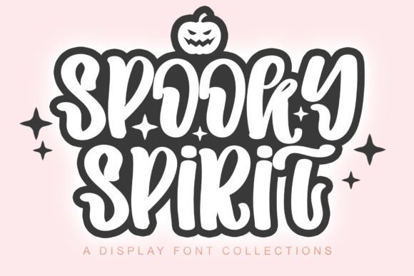 Spooky Spirit: A Display Font That Brings Magic to Your Handmade Products