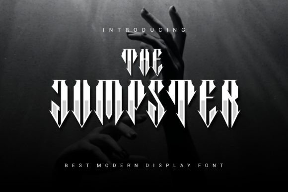 The Jumpster: A Display Font That Lifts Your Digital Identity